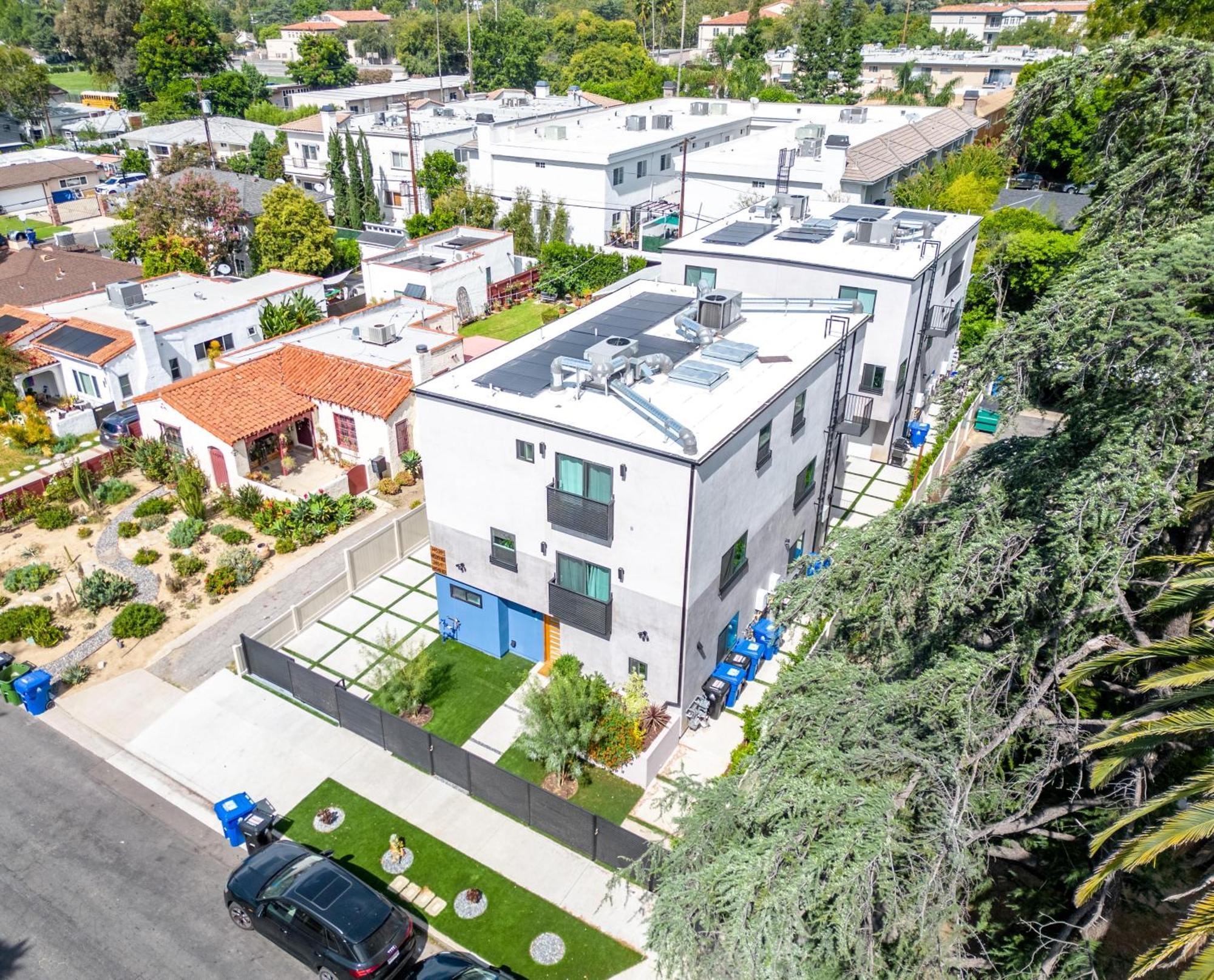 Luxurious Townhome W/3 Master Suites Gated Parking Los Angeles Exteriör bild