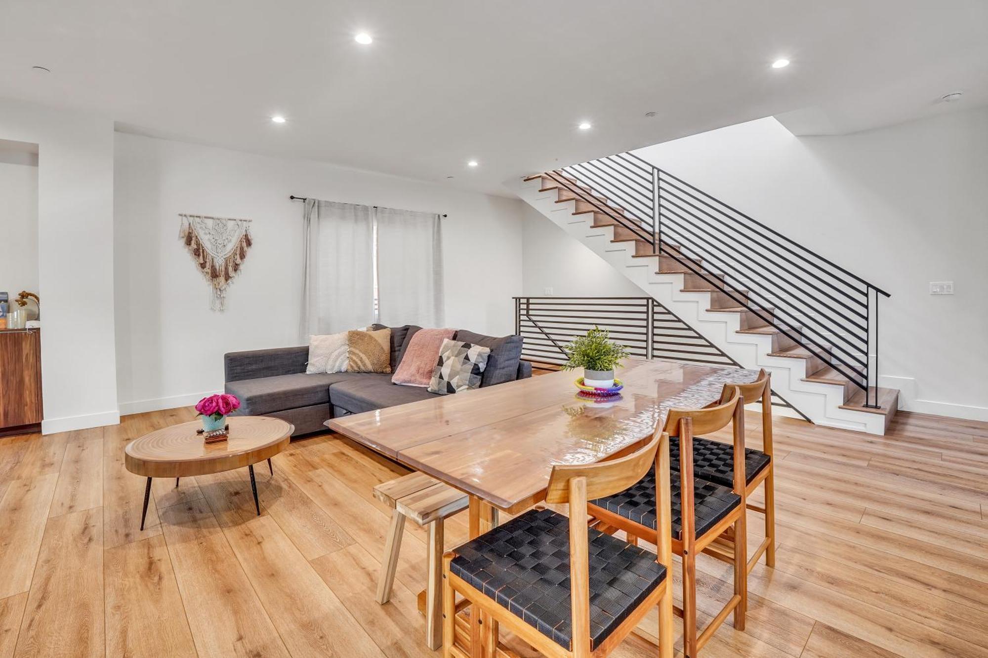 Luxurious Townhome W/3 Master Suites Gated Parking Los Angeles Exteriör bild